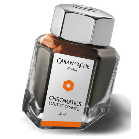 Tinteros electric orange Carandache 