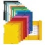 Carpeta Gomas 3 Solapas Cartulina Folio Gris Claro
