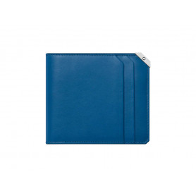 Billetero 6 tarj.Urban Azul Cobalto Meistertück Montblanc