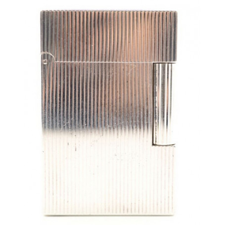 Encendedor Bronce Plateado Linea Inicial Dupont