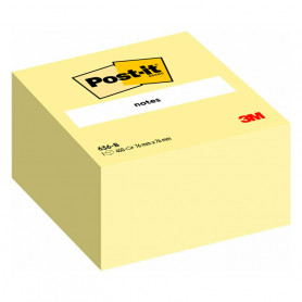 Cubo Notas 76x76x76 mm Amarillo Post it