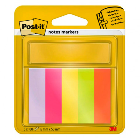 Post it mininotas neón 15 x 50 mm