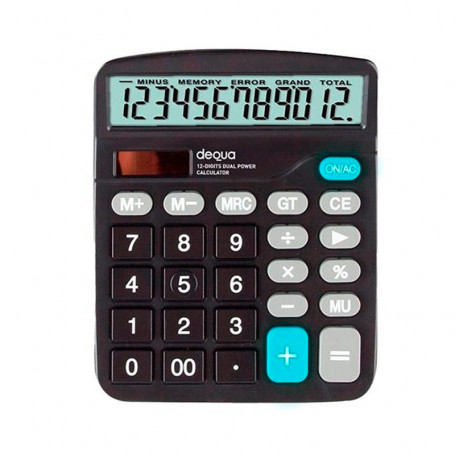 Calculadora Oficina 12 Dígitos Dequa Modelo BL-837