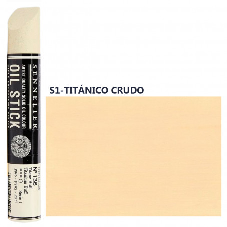  ÓLEO EN BARRA 38 ML SENNELIER S1-TITÁNICO CRUDO