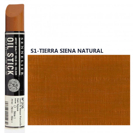  ÓLEO EN BARRA 38 ML SENNELIER S1-TIERRA SIENA NATURAL