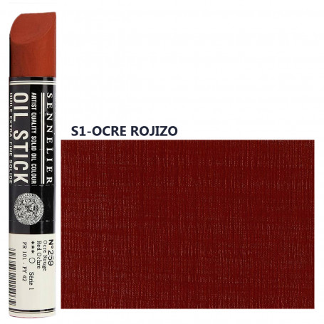  ÓLEO EN BARRA 38 ML SENNELIER S1-OCRE ROJIZO