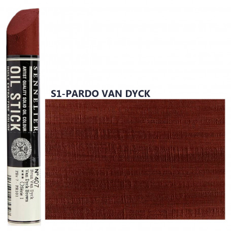  ÓLEO EN BARRA 38 ML SENNELIER S1-PARDO VAN DYCK