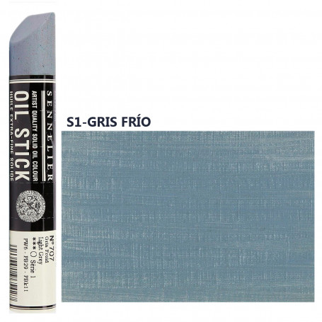  ÓLEO EN BARRA 38 ML SENNELIER S1-GRIS FRÍO