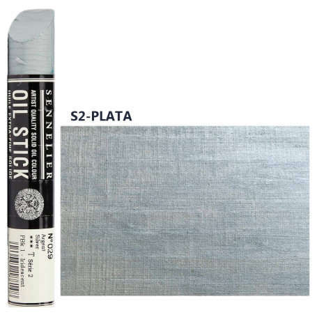 ÓLEO EN BARRA SENNELIER S2-PLATA