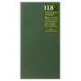 Cuaderno de Viaje 018 MD Diario semanal y Vertical Regular Traveler`s