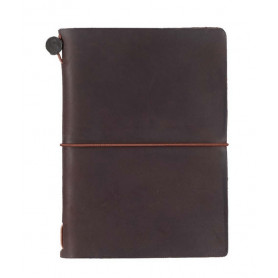 Notebook Marrón Pasasporte Traveler's