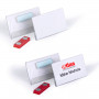 Identificador con Iman Transparente Durable