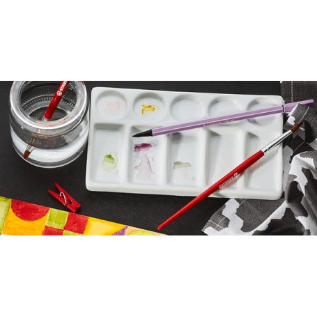 Caja Metal Rotuladores Pen 68 Stabilo Acuarelable