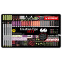 Estuche Metal Pastel 30 Unidades Creative Typs Stabilo