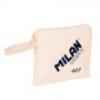 Bolso de Mano Beige Milan Gigante 403 Since 1918