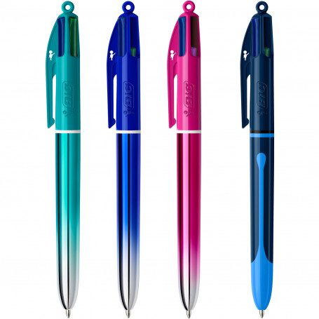 Bolígrafo 4 Colores Smooth Bic Drop