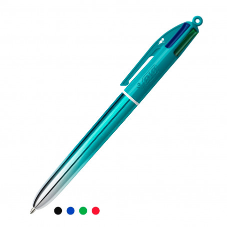 Bolígrafo 4 Colores Smooth Bic Drop