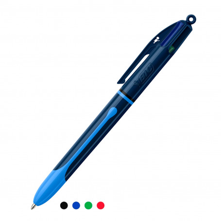 Bolígrafo 4 Colores Smooth Bic Drop