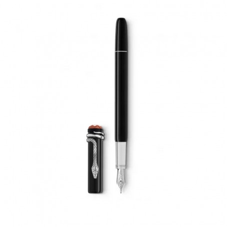 Estilografica Heritage Rouge Et Noir Negra