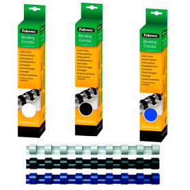 Canutillos de Plástico de 8 mm 100 uds Fellowes
