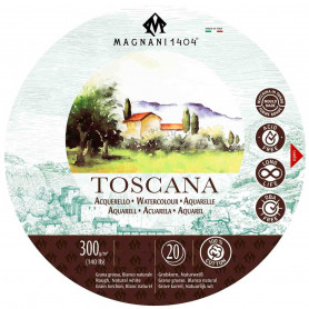 Bloc Redondo 300 gr/m2 Grano Grueso Toscana Magnani 1404