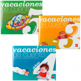 Cuaderno Vacaciones de Cuento Educación Infantil Editorial SM