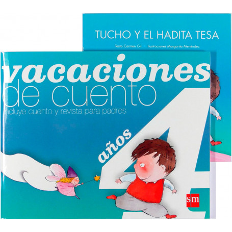 Cuaderno Vacaciones de Cuento Educación Infantil Editorial SM 4 años