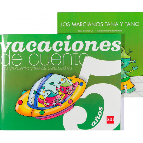 Cuaderno Vacaciones de Cuento Educación Infantil Editorial SM 5 años