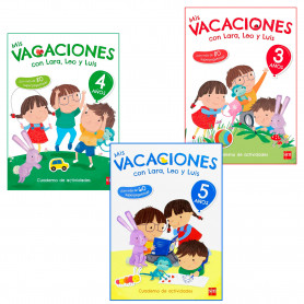 Mis Vacaciones con Lara, Leo y Luis Editorial SM