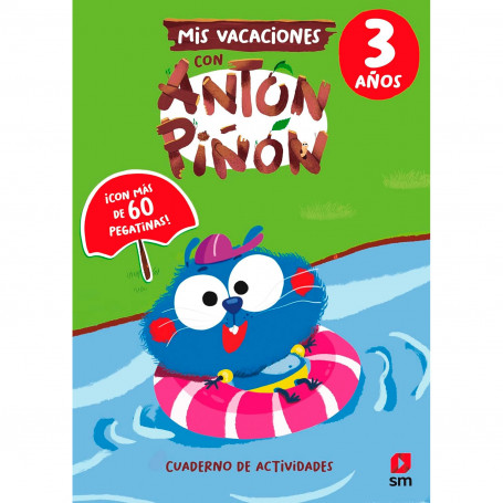 Mis Vacaciones con Antón Piñón Editorial SM Educación Infantil 3 años