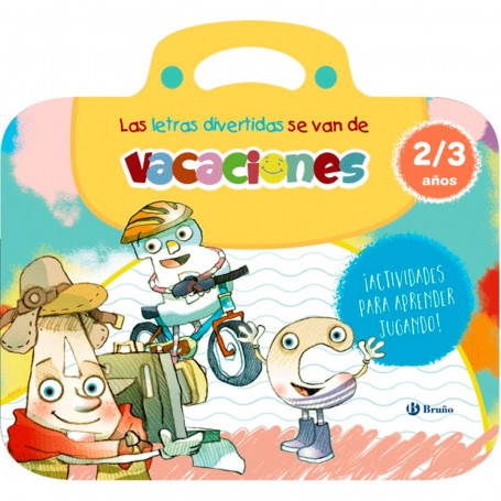 Las Letras Divertidas se Van de Vacaciones Editorial Bruño