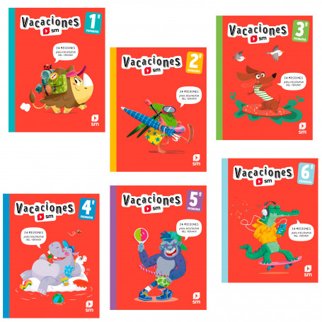Vacaciones con Troti Educación Primaria Ediciones SM