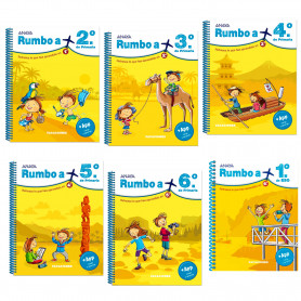 Cuaderno de Vacaciones Rumbo a… Educación Primaria Editorial Anaya