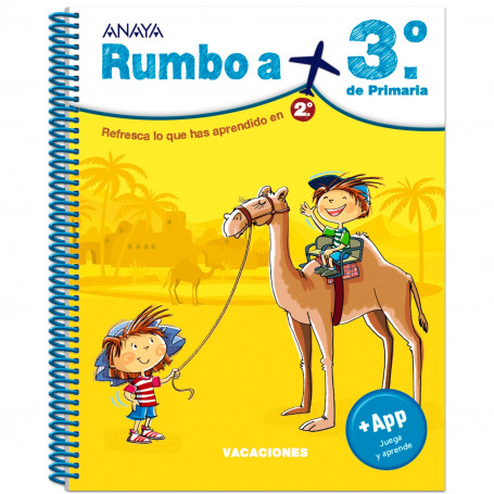 Cuaderno de Vacaciones Rumbo a… 3º Educación Primaria Editorial Anaya