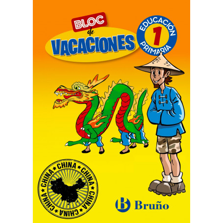 Bloc de Vacaciones 1º Educación Primaria Bruño