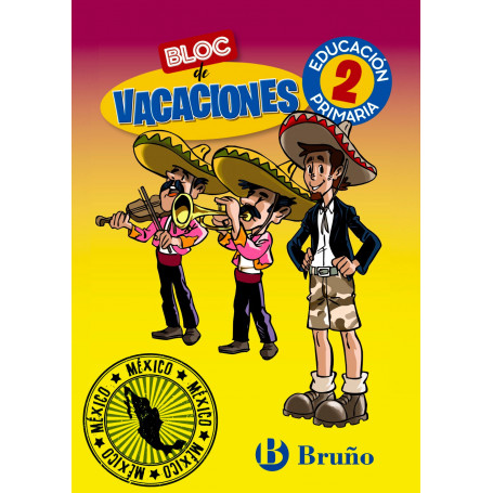 Bloc de Vacaciones 2º Educación Primaria Bruño