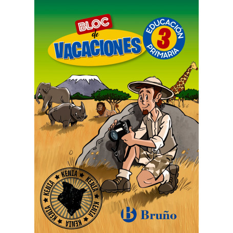 Bloc de Vacaciones 3º Educación Primaria Bruño