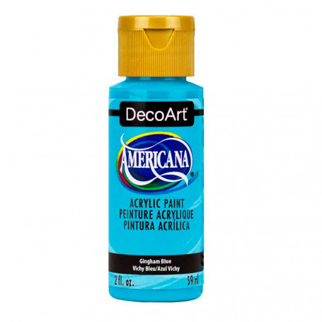 La Americana 59 ml DecoArt - 434 Azul Vichy