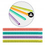 Regla Triangular 15cm Serie New Look Milan Colores Surtidos