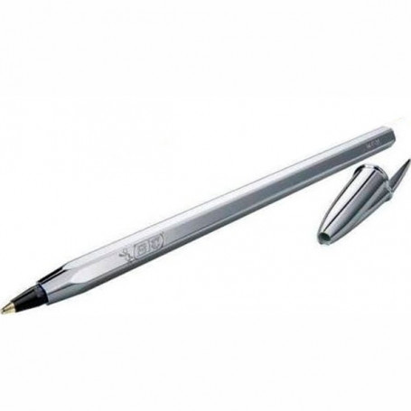 Bolígrafo Bic Plateado