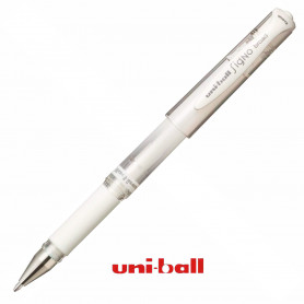 Roller Signo Broad 1.0 UM-153 Blanco Uni Ball