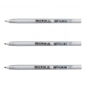 Bolígrafo Gelly Roll Classic Blanco Sakura