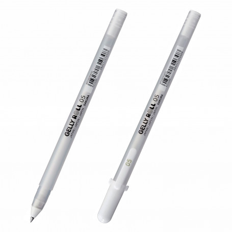 Bolígrafo Gelly Roll Classic Blanco Sakura Punta Fina