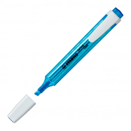 Marcador Stabilo Swing Cool Colores Flúor 31 AZUL