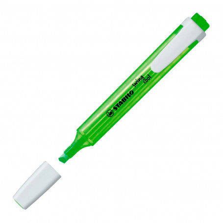 Marcador Stabilo Swing Cool Colores Flúor 33 VERDE