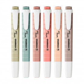 Subrayador Stabilo Swing Cool Colores Nature