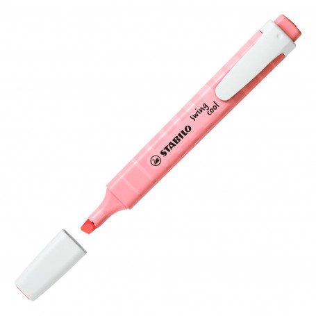 Marcador Stabilo Swing Cool Tonos Pastel 129 RUBOR ROSA