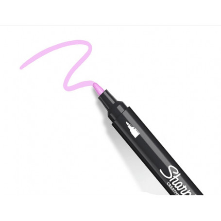 Rotulador Acrilico Rosa Punta Redonda Sharpie