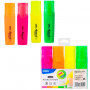Marcador Fluorescente Pack 4 Colores Deli