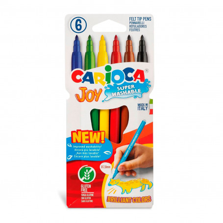 Rotuladores Carioca Joy 6 Colores